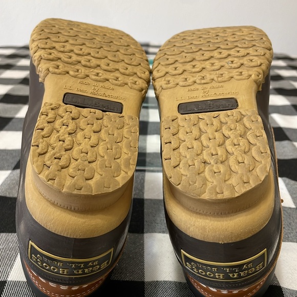 L.L. BEAN Women's Low Top Waterproof BEAN BOOTS Water Rain Winter Shoes Leather - Picture 6 of 12